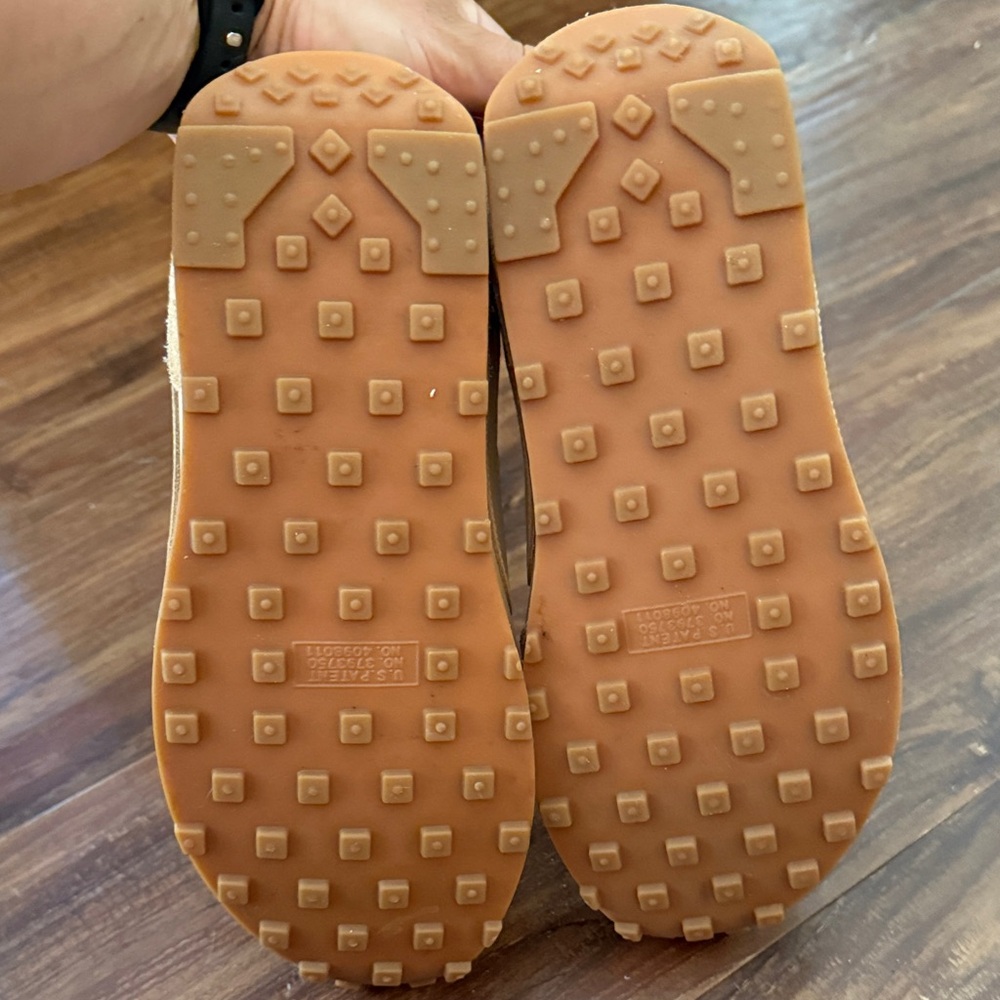 Nike Tan Sneakers Suede Mesh Retro - Picture 5 of 5